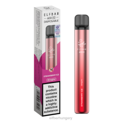 elfbar 600v2 eldobható vape - 20mg eper jég RFJP14