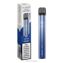 elfbar 600v2 eldobható vape - 20mg őrült kék RFJP20