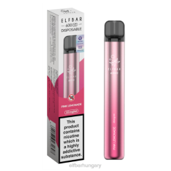 elfbar 600v2 eldobható vape - 20mg rózsaszín limonádé RFJP7