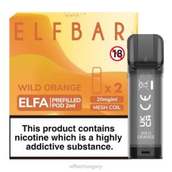 elfbar elfa előretöltött hüvely - 2 ml - 20 mg (2 csomag) vadnarancs RFJP133