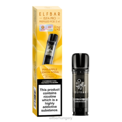 elfbar elfa pro előretöltött hüvelyek - 20 mg - 2 db ananász citrom qi RFJP96
