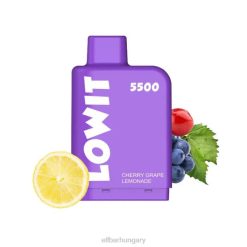 ELFBAR előretöltött pod lowit 5500 puff 2%nic cseresznye szőlő limonádé 8BJF148