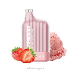 ELFBAR legjobb ízű eldobható vape cr5000 jég sorozat eperfagylalt 8BJF23