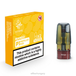 elfbar mate 500 p1 előretöltött hüvely - 20 mg (2 csomag) mangó RFJP153