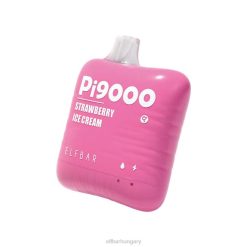 ELFBAR pi9000 eldobható vape 9000 fújás eperfagylalt 8BJF119