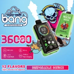 Bang 36000 Power Eldobható Vape – 850mAh, 36mL, 36000 Slukk