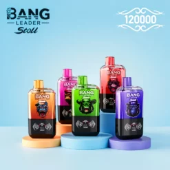 Bang Leader 120000fújás 2-in-1 eldobható vape Két íz, Type-C