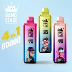 Bang Blaze 60000 Puffs 4in1 Eldobható Vape – 56ML, Type-C