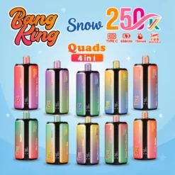 Bang King 250000 Puffs 4-in-1 Vape 650mAh Type-C EU raktárból 7 nap