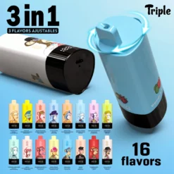 Bang King Triple 85000 Puff, 3in1 45ML, Type-C, 0-5% nikotin