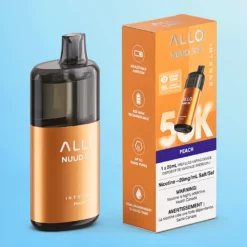 Allo Intense Nuud 50K Eldobható - Peach, 50000 slukk, Type-C