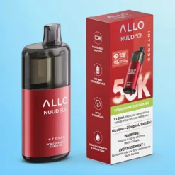 Allo Intense Nuud 50K Eldobható Vape - Gránátalma Guava 20ml