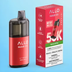 Allo Intense Nuud 50K Eldobható Vape Tripla Alma 20ml 850mAh