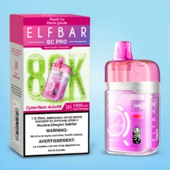 Elf Bar BC Pro 80K Eldobható vape-Peach Ice 25ml, 80000 puff