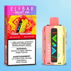 Elf Bar MixArt 40K Eldobható - Görögdinnye 20ml, duál íz