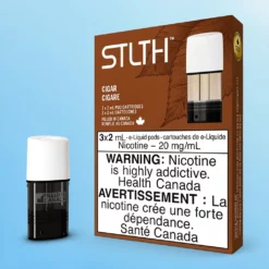 STLTH E-Liquid Pod Pack, Szivar íz, 3x2ml, 20mg Nikotinsó