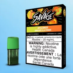 STLTH E-Liquid Pod Pack - Savage Apple Ringer-20mg nikotinsó