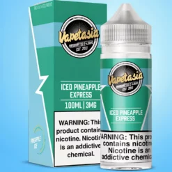 Vapetasia Iced Pineapple Express 100ml E-Juice Freebase 3mg