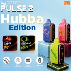Geek Bar Pulse 2 25K Hubba Edition – Vape 16ml 800mAh 0.8Ω