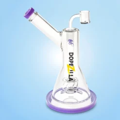 10" Dopezilla Basilisk Dab Rig - lila, beaker, dobperkolátor