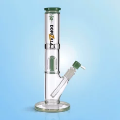 13" Dopezilla Hydra Bong - Tejeskék, fa perkolátor, jégfogó
