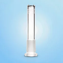 Üveg szár 14 mm M-F, 3", bong csatlakozó