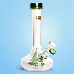 9.5" Irie Bell Base Bell Perc Bong zöld, színes, bórszilikát